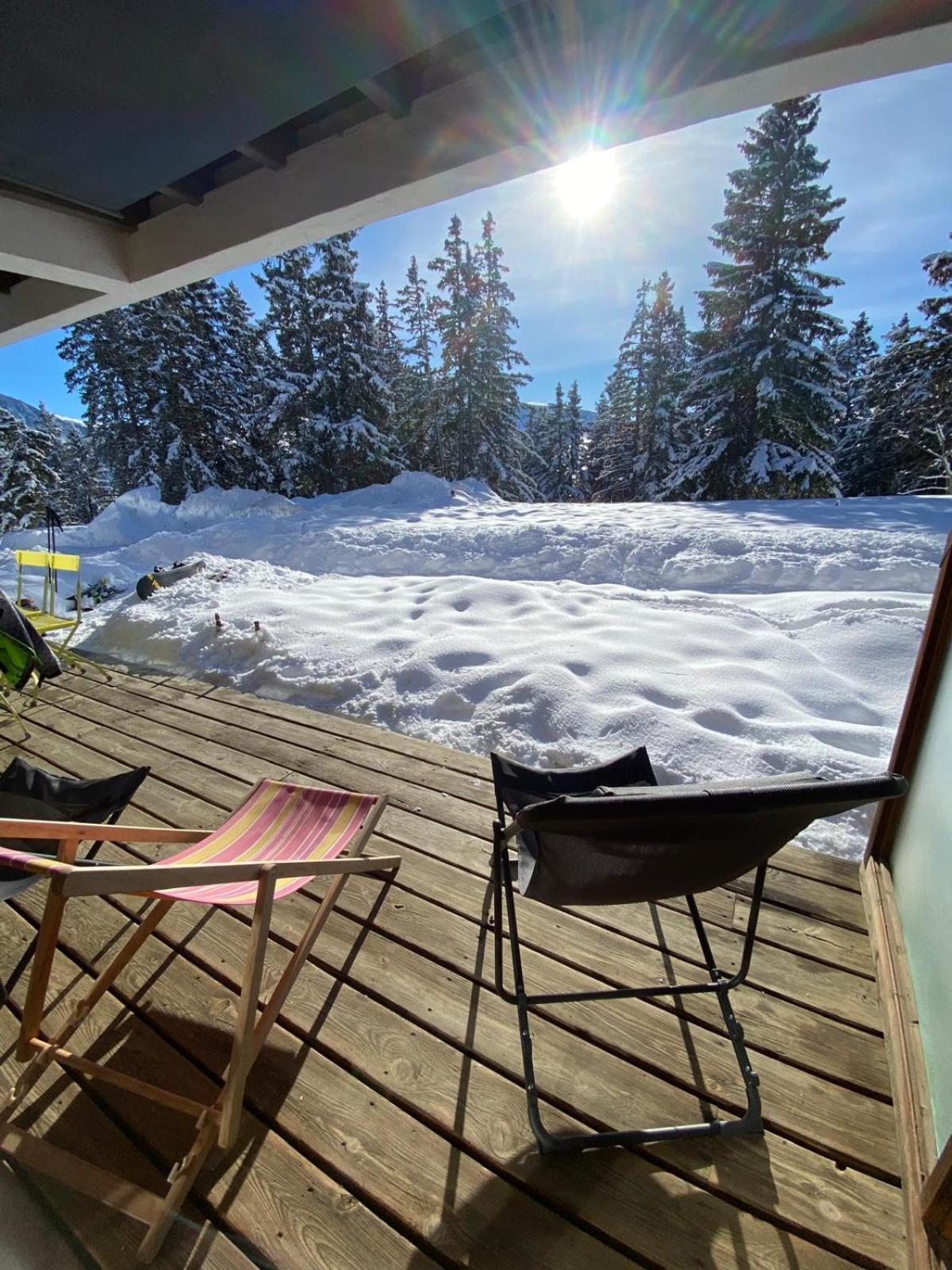 Bel Appart Pour 4/6 Pers Plein Sud Sans Vis A Vis Chamrousse Exterior photo